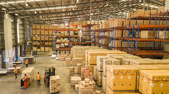 Kho bãi lữu trữ đạt chuẩn